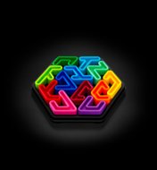 SMART GAMES mäng IQ Hexagon, SMA#314