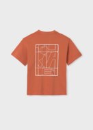 MAYORAL lühikeste varrukatega t-särk 7C, clay, 6033-37