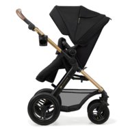 KINDERKRAFT universaalne jalutuskäru MOOV 2 4in1 AIR, pure black, KSMOOV02BLK4000