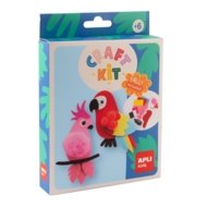 APLI KIDS loominguline komplekt Vildist papagoid, APLI19883