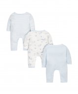 MOTHERCARE footless sleepsuit boy Prem 3 pack premature 1,8kg 854348