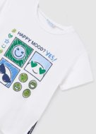 MAYORAL lühikeste varrukatega t-särk ja retuusid 8H, navy, 6749-16