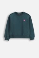 COCCODRILLO jumper EVERYDAY GIRL A, green, ZC5132101VGA-011-134, 134 cm