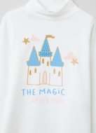 OVS GIRL3-10Y T-SHIRTS L/S 2H 7-8 WHITE 001904734