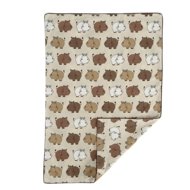 MARKLAND kaheosaline voodipesukomplekt PURE MUSLIN, 70-100 cm., Hippo, 17-61HPO