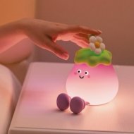 INNOGIO silikoonist öölamp, GIOeggplant, GIO-147
