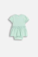COCCODRILLO pikkade varrukatega beež särk TROPICAL STORY GIRL NEWBORN, roheline, WC5112801TGN-031-086, 86 cm