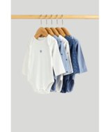 MOTHERCARE kombinezons ar garām piedurknēm 5 gab., AW56401 cm