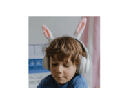 KIDYWOLF juhtmevabad laste kõrvaklapid vahetatavate jänese kõrvadega, KIDYEARS-BT-RAB