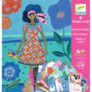 DJECO kollaaži loovuskomplekt Wax Trend, DJ09307