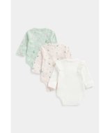 MOTHERCARE pikkade varrukatega bodi 3 tk., FB271