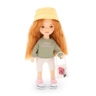 SWEET SISTERS nukk Sunny rohelise dressipluusiga 32cm, SS02-26