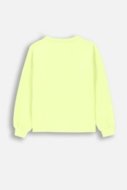 COCCODRILLO sweatshirt CARTOONS GIRL KIDS, roheline, ZC4132101CGK-011-122, 122 cm