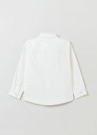 OVS BOY3-10Y SHIRTS L/S 2M 3-4 WHITE 001889573
