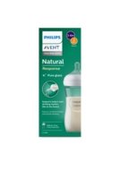 PHILIPS AVENT Klaasist lutipudel 240 ml väiksema voolu lutiga, 1m+, Natural Response, SCY933/01