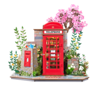 ROLIFE puidust konstruktor Lillede raamatukiosk, TGS05