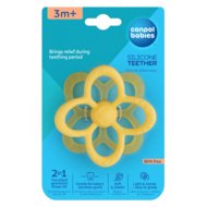 CANPOL BABIES sensoorne silikoonist närimisrõngas 2in1 FLOWER, 2/813