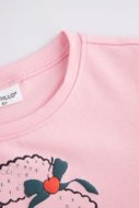 COCCODRILLO t-särgid FROSTING PUDDLE GIRL KIDS, roosa, cm