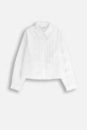 COCCODRILLO pikkade varrukatega särk BACK TO SCHOOL GIRL, valge, WC5140103BSG-001-164, 164 cm