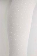 COCCODRILLO sukad TIGHT MICROFIBRE COLORFUL, valge, cm