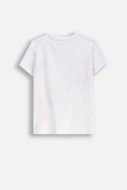 COCCODRILLO lühikeste varrukatega särk EVERYDAY GIRL C, valge, WC5143210VGC-001-152, 152 cm