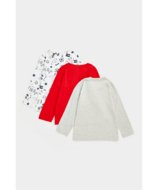 MOTHERCARE pikkade varrukatega t-särk, 3 tk., CB021