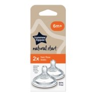 Tommee Tippee Natural Start  pudelilutid kiire voolavusega Easy-Vent isesteriliseerimise funktsiooniga 2tk 42112453