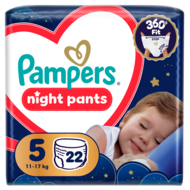 PAMPERS öö püksmähkmed, suurus 5, 22 tk, 11-17kg, 81758420