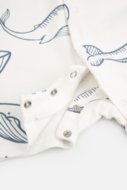 COCCODRILLO pükskostüüm UNDERWEAR OCEAN BOY, valged, WC4404301UOB-001-0