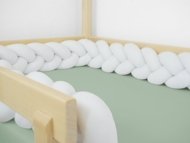 BENLEMI voodipehmendus, 300 cm., White, 8193/300-BIL