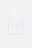 COCCODRILLO lühikeste varrukatega t-särk EVERYDAY GIRL A, valged, WC4143215VGA-001-