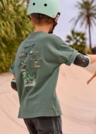 MAYORAL lühikeste varrukatega t-särk, bayleaf, 6.036-28, 140 cm