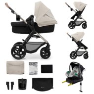 KINDERKRAFT universaalne jalutuskäru MOOV 2 4in1 AIR EVA WHEELS, moonlight grey, KSMOOV2GRYEV400