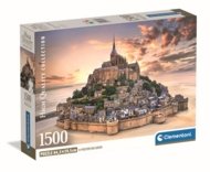 CLEMENTONI Puzzle the mont saint-michel rising, 1500 tk,, 31730