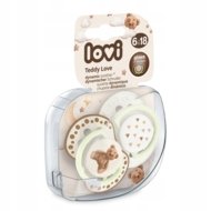 LOVI silikoonist lutt Teddy Love, 6-18m, 2 tk., 22/936