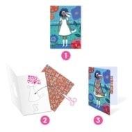 DJECO kollaaži loovuskomplekt Wax Trend, DJ09307