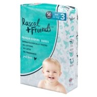RASCAL + FRIENDS mähkmed 3 suurus, 6-11kg, 50 tk.