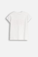 COCCODRILLO lühikeste varrukatega t-särk, valged, WC6143212VGA-001-152, 152 cm