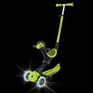 GLOBBER tõukeratas Go Up Deluxe Flash Lights, laimiroheline, 748-606