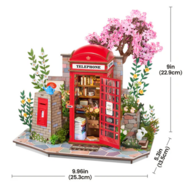 ROLIFE puidust konstruktor Lillede raamatukiosk, TGS05