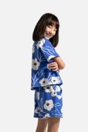 COCCODRILLO lühikesed püksid FLOWER PARADISE GIRL JUNIOR, sinine, WC5121401FGJ-032-164, 164 cm