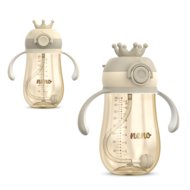 NENO joogipudel kõrrega MIO2, brown, 280 ml, NEN-BAB-BT006