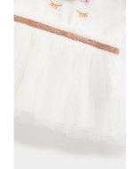 MOTHERCARE pikkade varrukatega kleit + sukapüksid + peapael, CB872