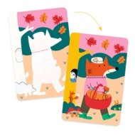 DJECO vee abil värvimise komplekt Magic Colouring – 4 Seasons, DJ09076