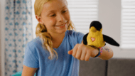 HAPPY YAPPERS interaktiivne plüüsist lind Pääsuke, 9596