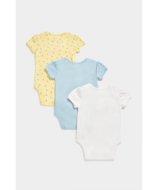 MOTHERCARE lühikeste varrukatega bodi, 3 tk., EB492