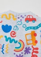 OVS BOY9-36M JOGGING L/S 2M 9-12 GREY 001827259