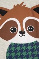 COCCODRILLO t-särk FOREST FRIENDS BOY NEWBORN, hall, ZC5143101FBN-019-080, 80 cm