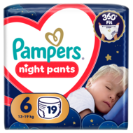 PAMPERS öö püksmähkmed, suurus 6, 19 tk, 13-19kg, 81758421