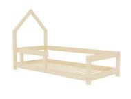 BENLEMI lastevoodi-maja POPPI, 90x180 cm., White, 7855/90X180-BIL